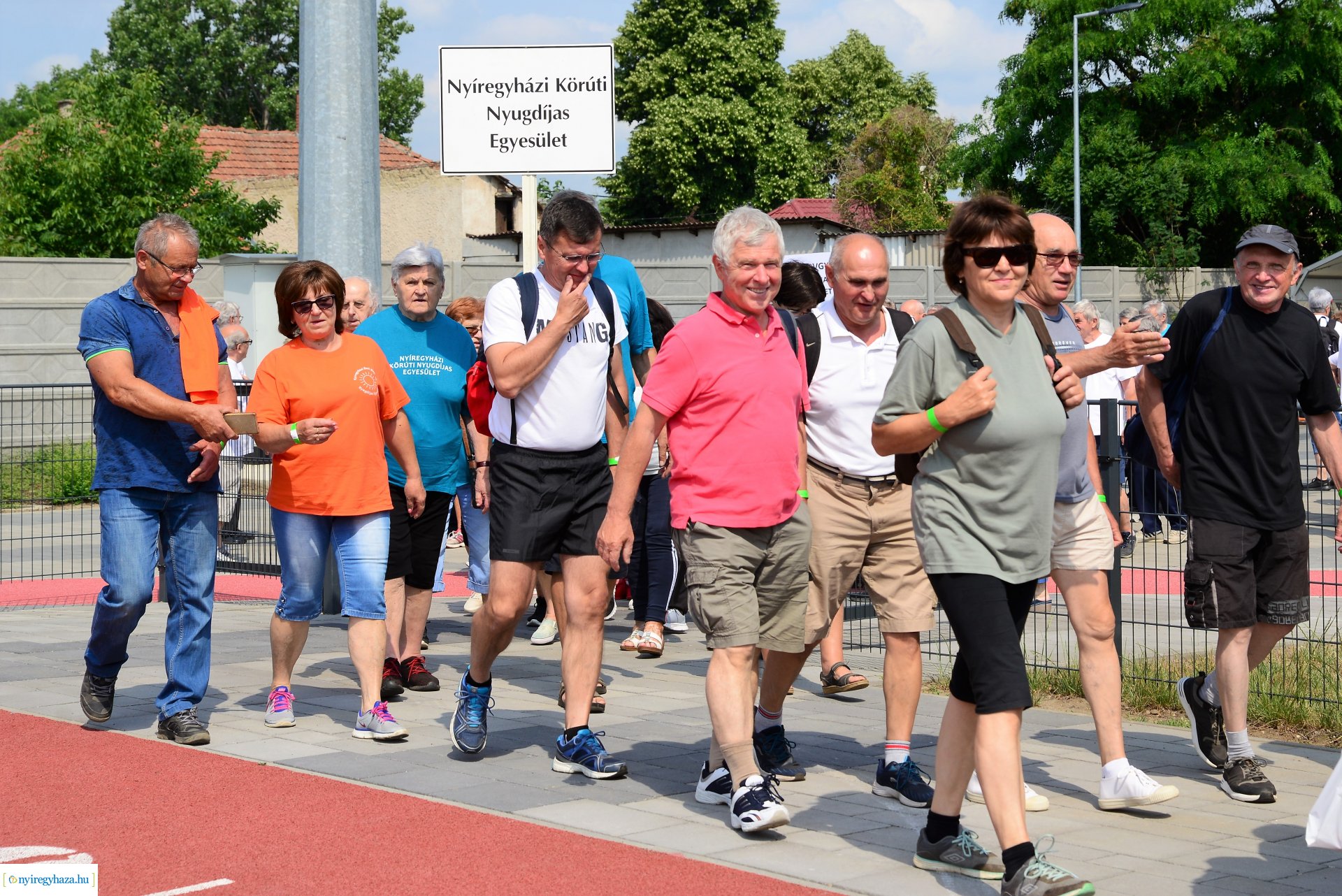 Szépkorúak sporttalálkozója - megnyitó