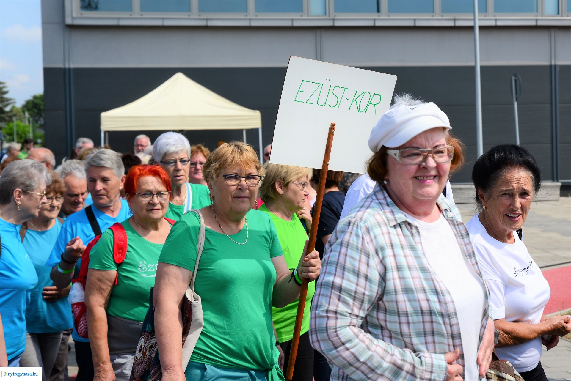 Szépkorúak sporttalálkozója - megnyitó