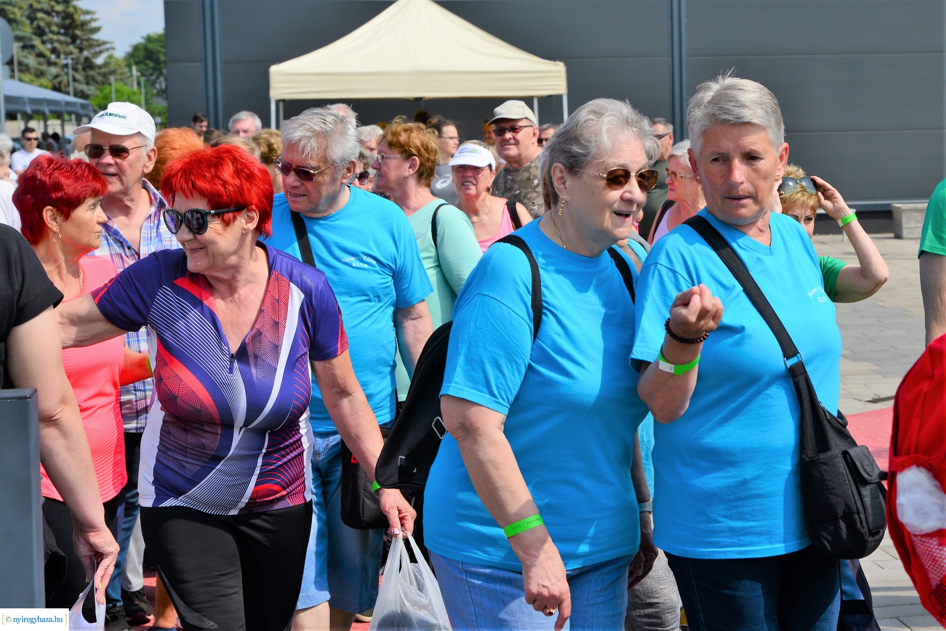 Szépkorúak sporttalálkozója - megnyitó