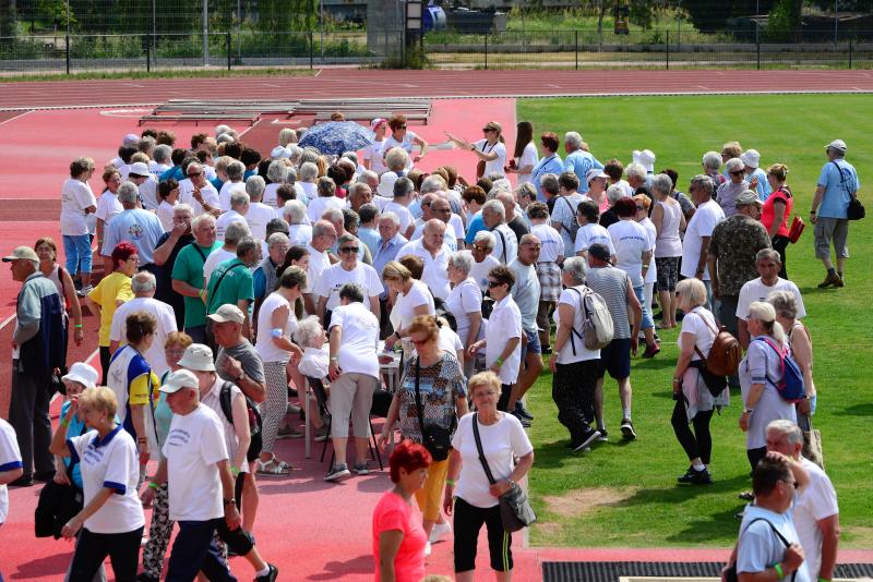 Szépkorúak sporttalálkozója - verseny