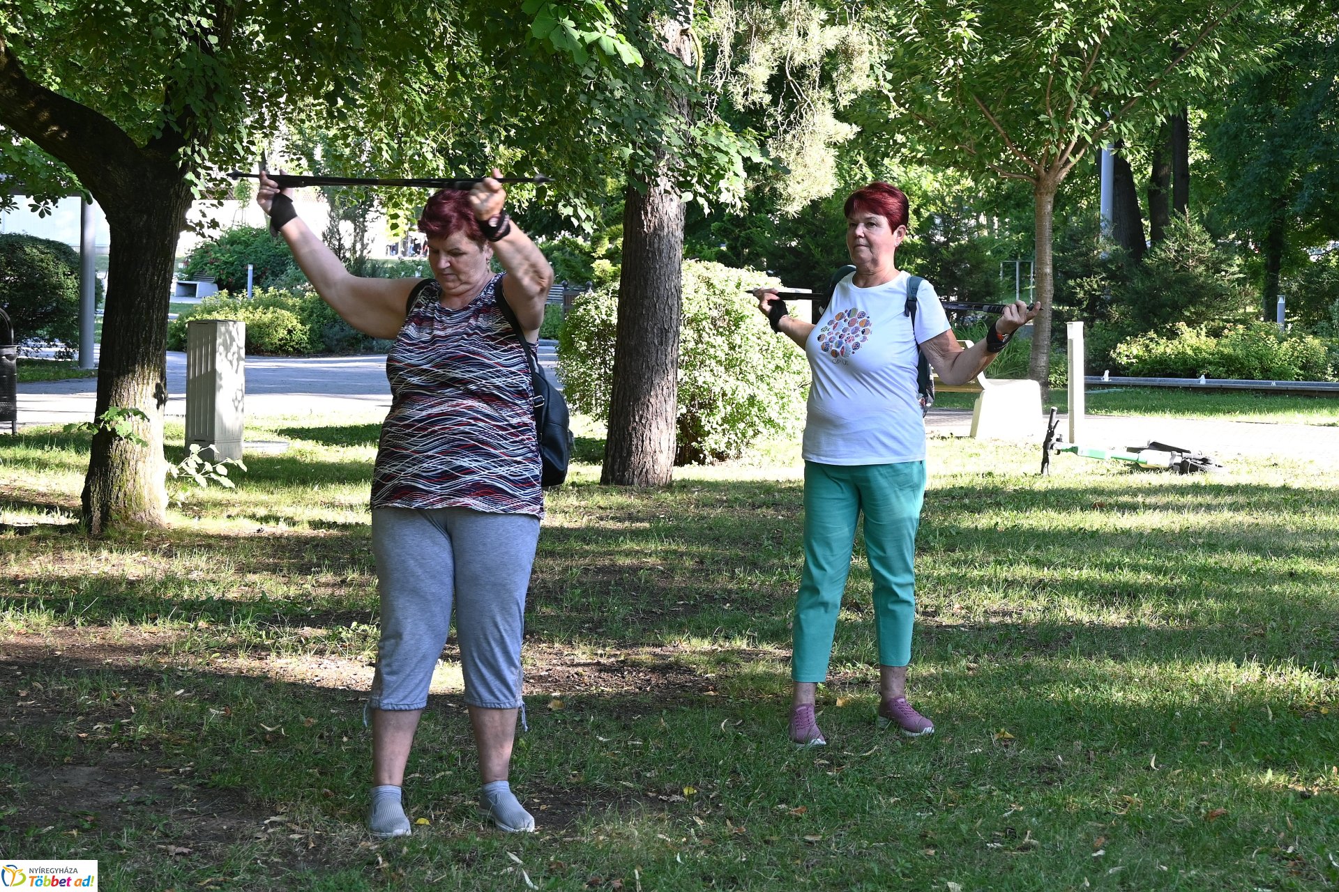 Szerdai nordic walking Sóstón, mely mindenki számára ingyenesen vehető igénybe