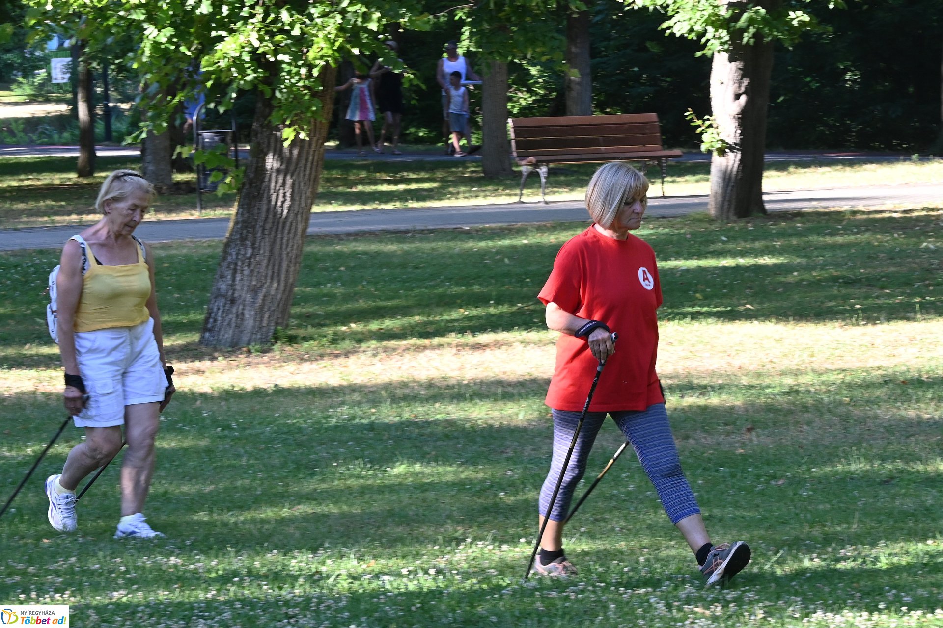 Szerdai nordic walking Sóstón, mely mindenki számára ingyenesen vehető igénybe