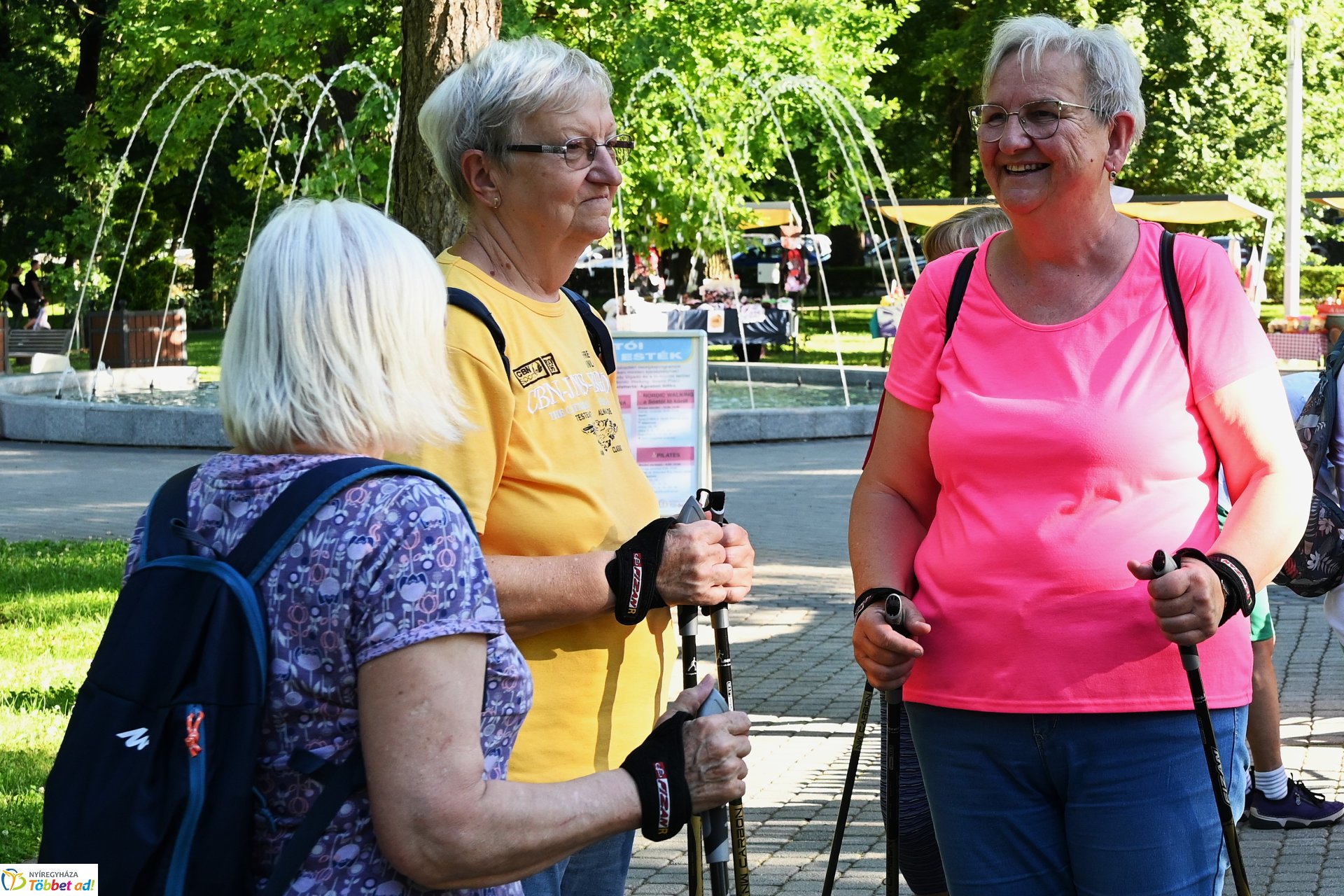 Szerdai nordic walking Sóstón, mely mindenki számára ingyenesen vehető igénybe