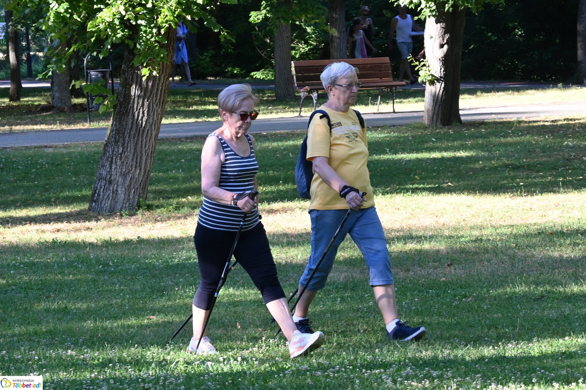Szerdai nordic walking Sóstón, mely mindenki számára ingyenesen vehető igénybe