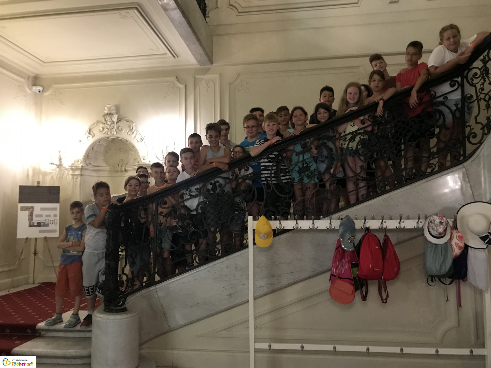 Szigligeten a Szent Imre diákjai