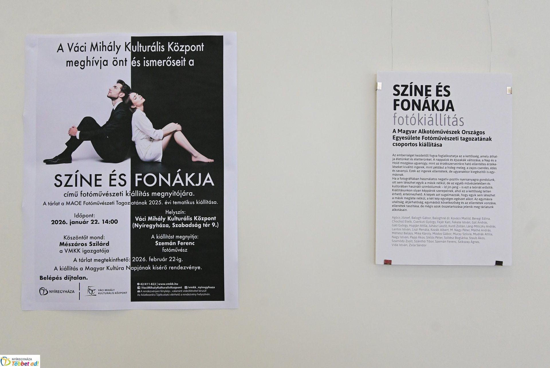 Színe és fonákja - kiállításmegnyitó a VMKK-ban