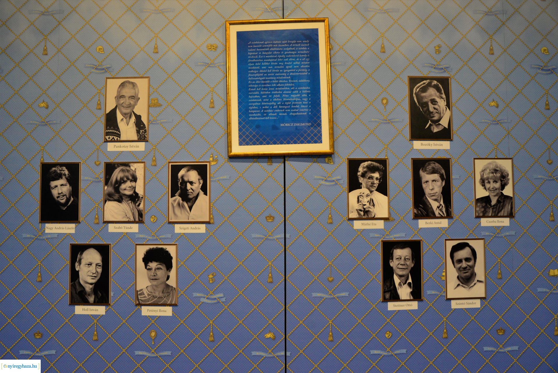 Színháztörténeti kiállítás a Színdbád-ban