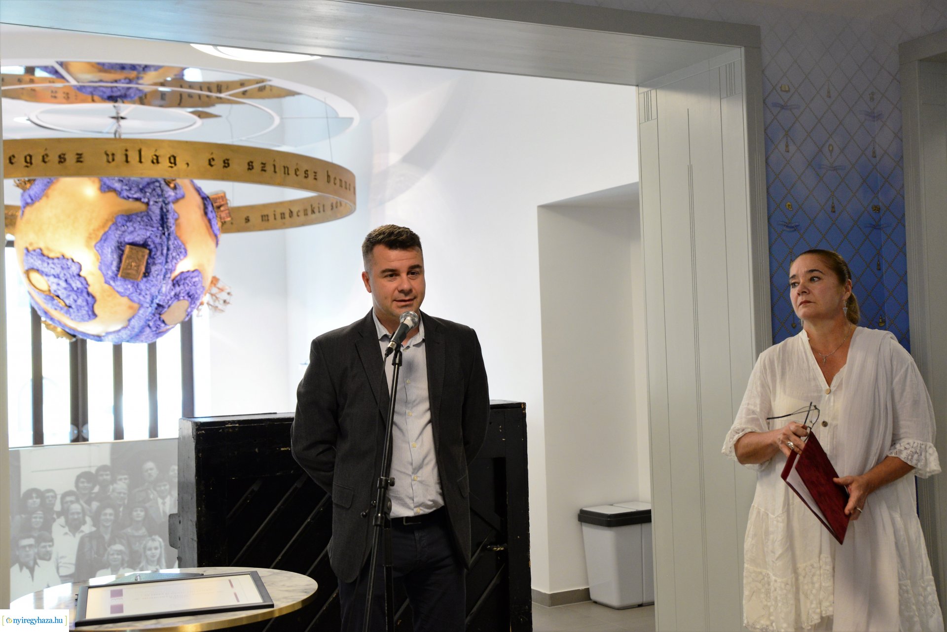 Színháztörténeti kiállítás a Színdbád-ban