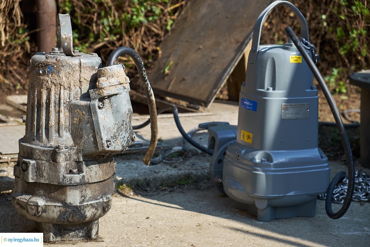 Szivattyú csere a Legyező utcán