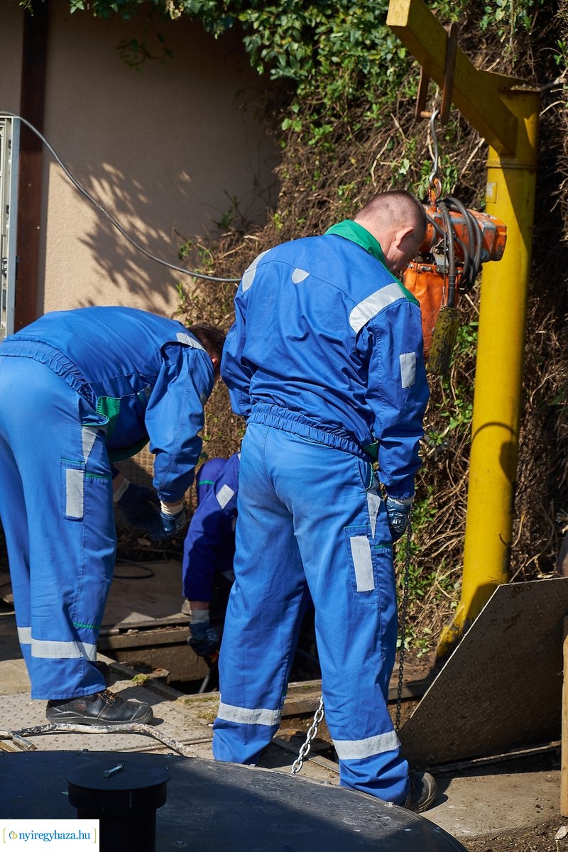 Szivattyú csere a Legyező utcán