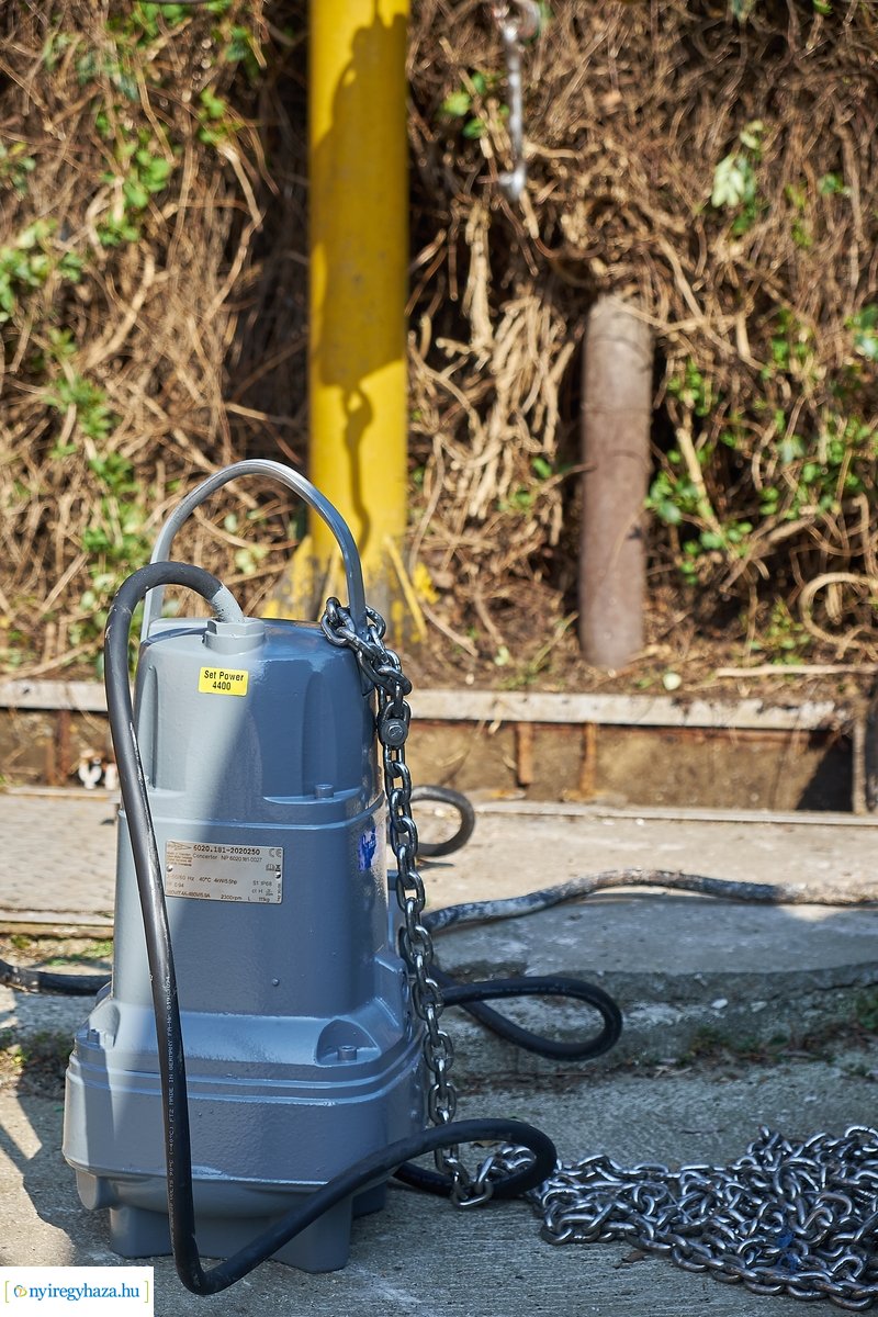 Szivattyú csere a Legyező utcán