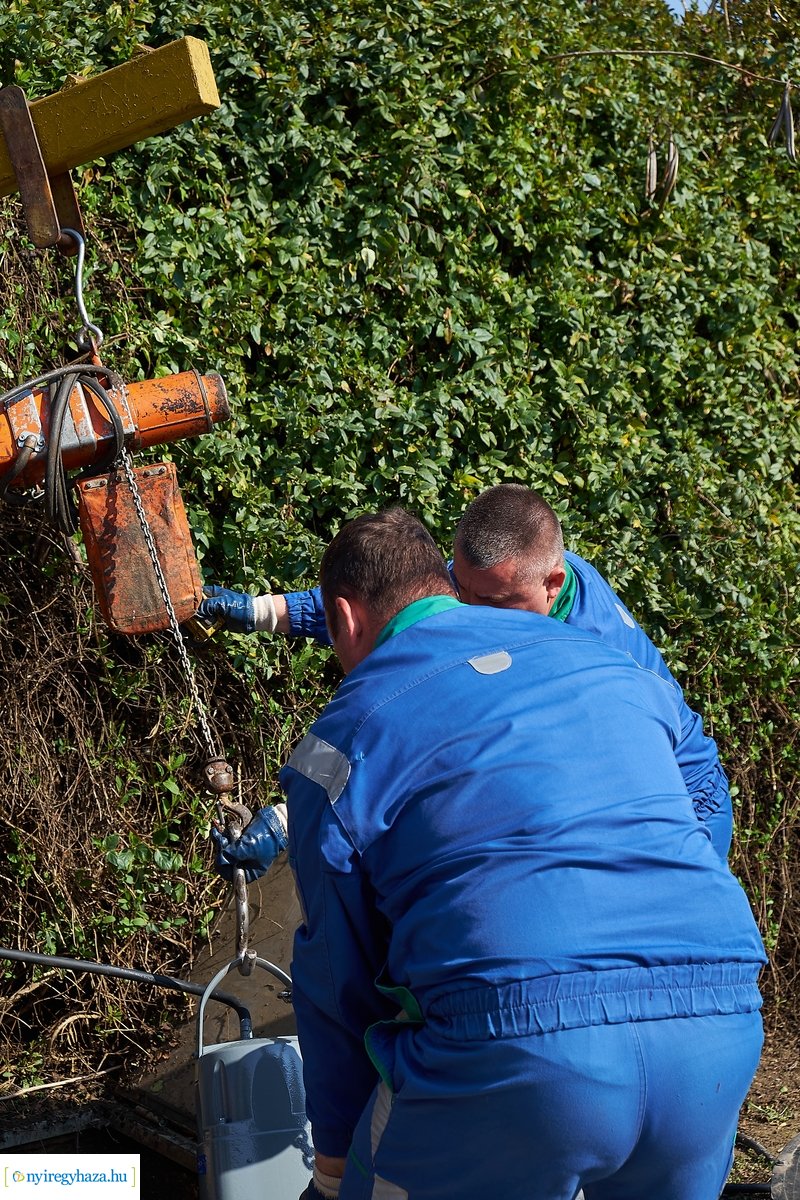 Szivattyú csere a Legyező utcán