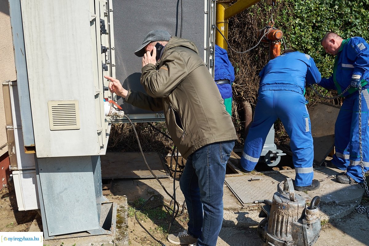 Szivattyú csere a Legyező utcán