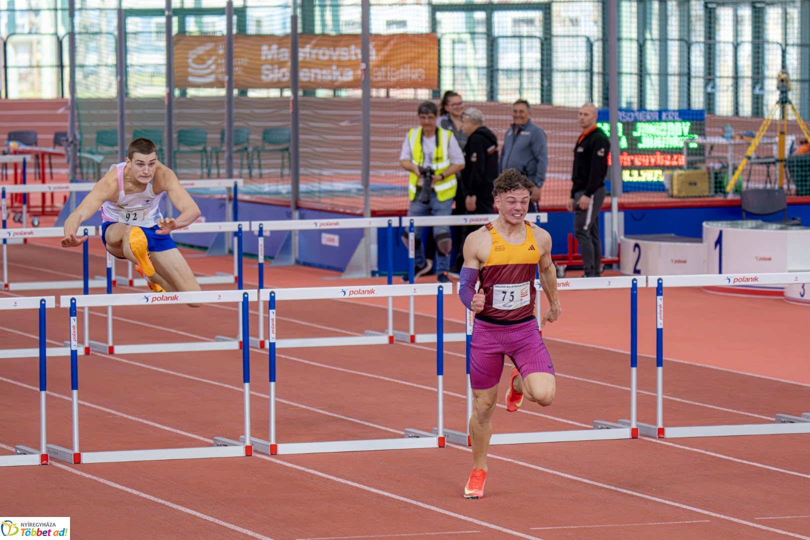 Szlovák atlétikai versenyt rendeztek a Nyíregyházi Atlétikai Centrumban