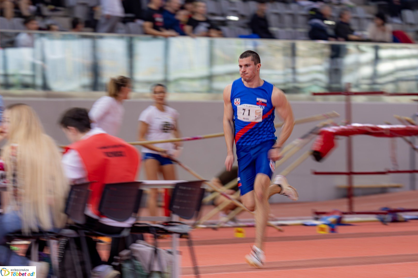 Szlovák atlétikai versenyt rendeztek a Nyíregyházi Atlétikai Centrumban