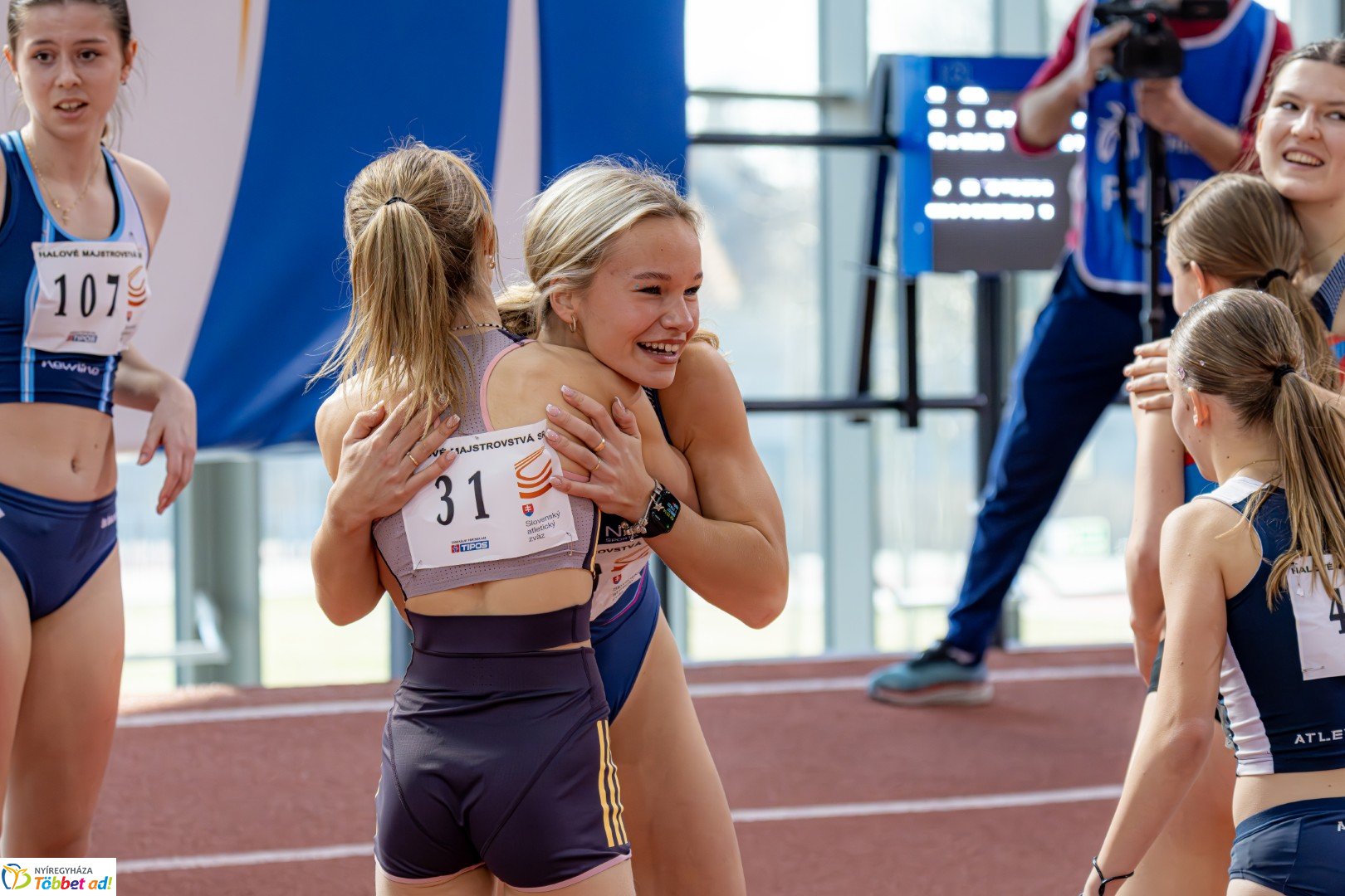 Szlovák atlétikai versenyt rendeztek a Nyíregyházi Atlétikai Centrumban