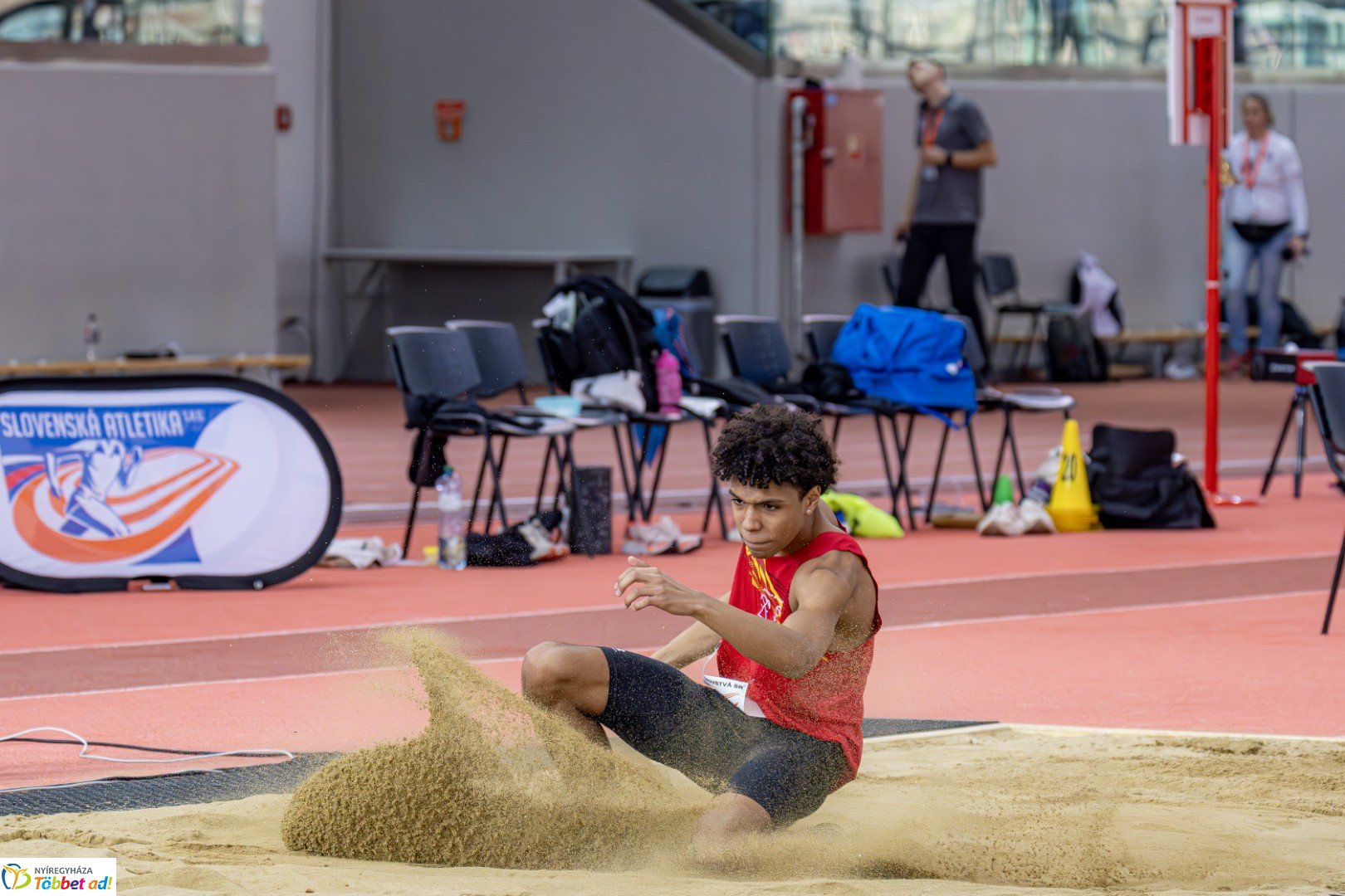 Szlovák atlétikai versenyt rendeztek a Nyíregyházi Atlétikai Centrumban