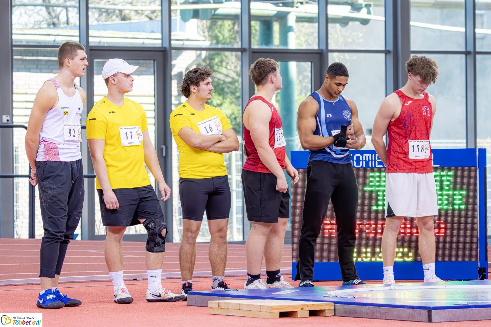 Szlovák atlétikai versenyt rendeztek a Nyíregyházi Atlétikai Centrumban