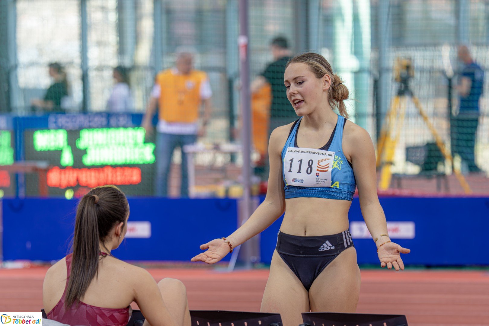 Szlovák atlétikai versenyt rendeztek a Nyíregyházi Atlétikai Centrumban