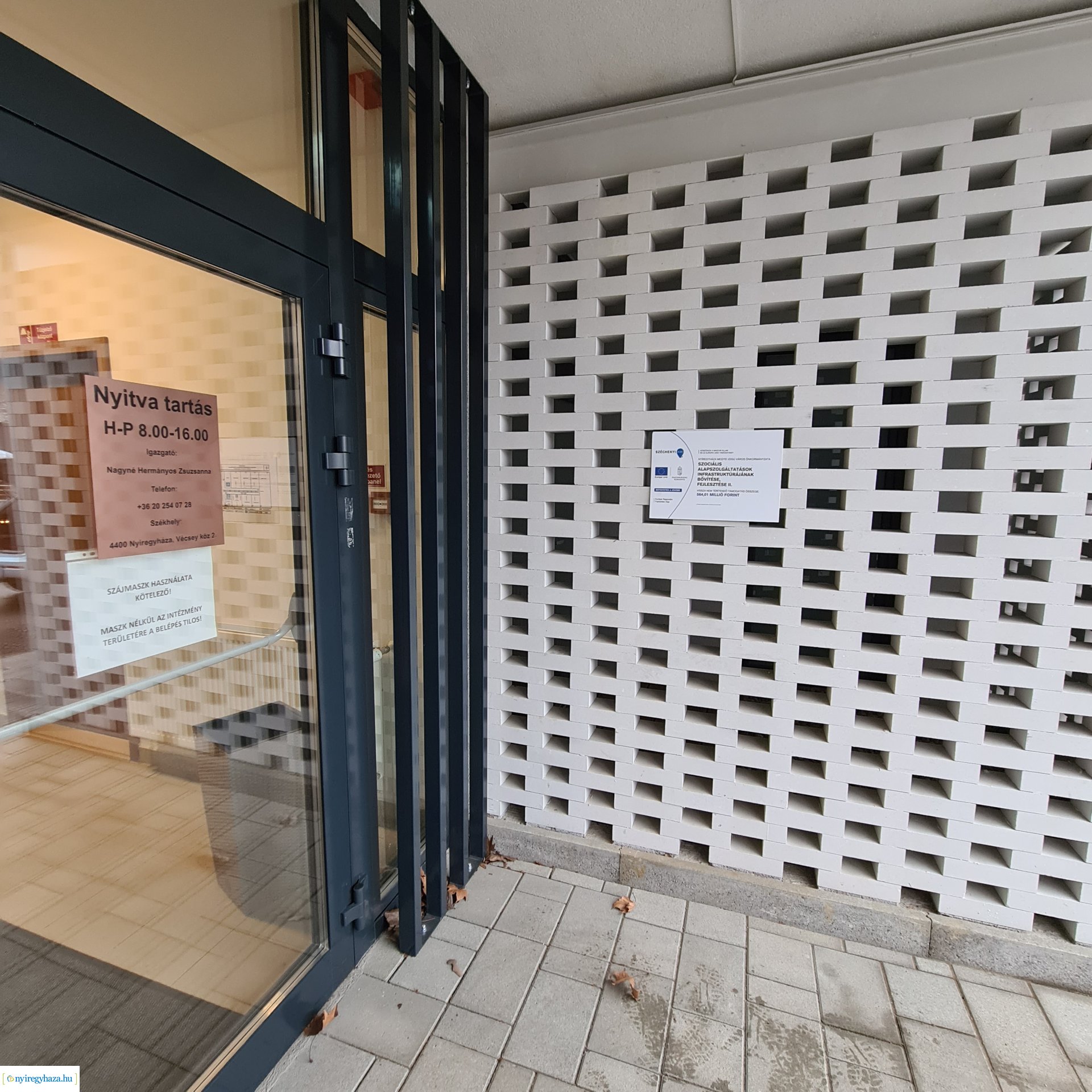 Szociális alapszolgáltatások infrastruktúrájának bővítése 20190712