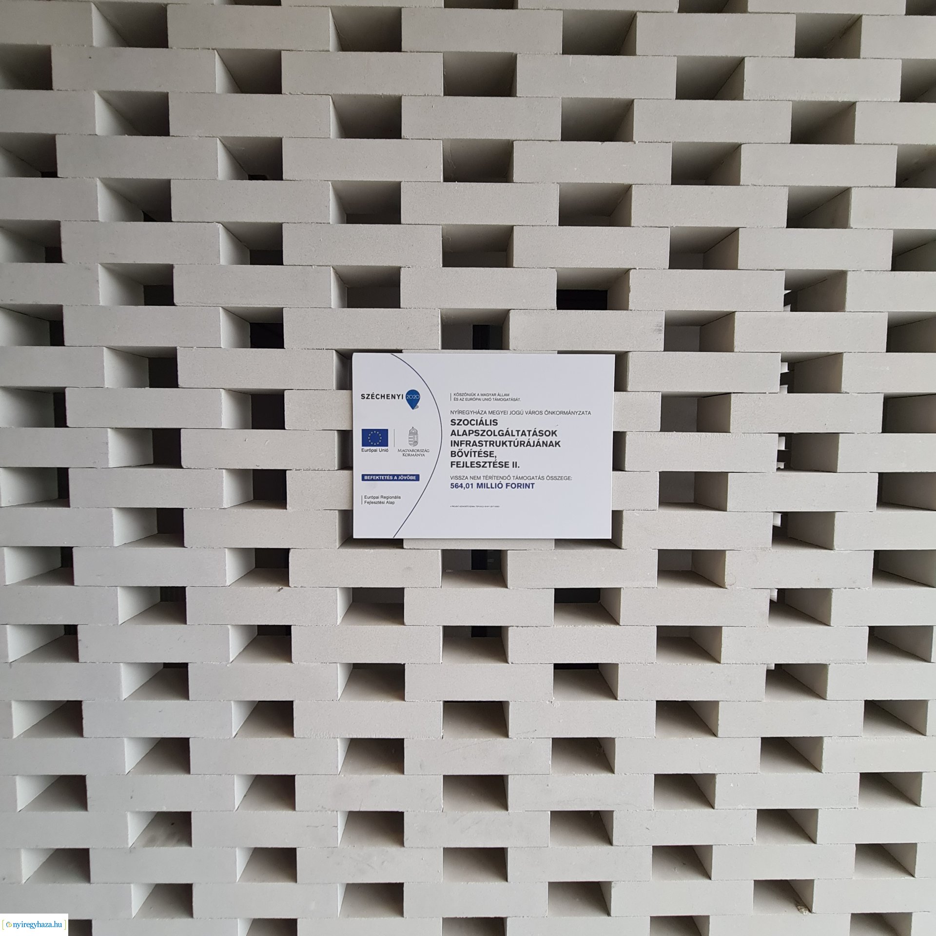 Szociális alapszolgáltatások infrastruktúrájának bővítése 20190712