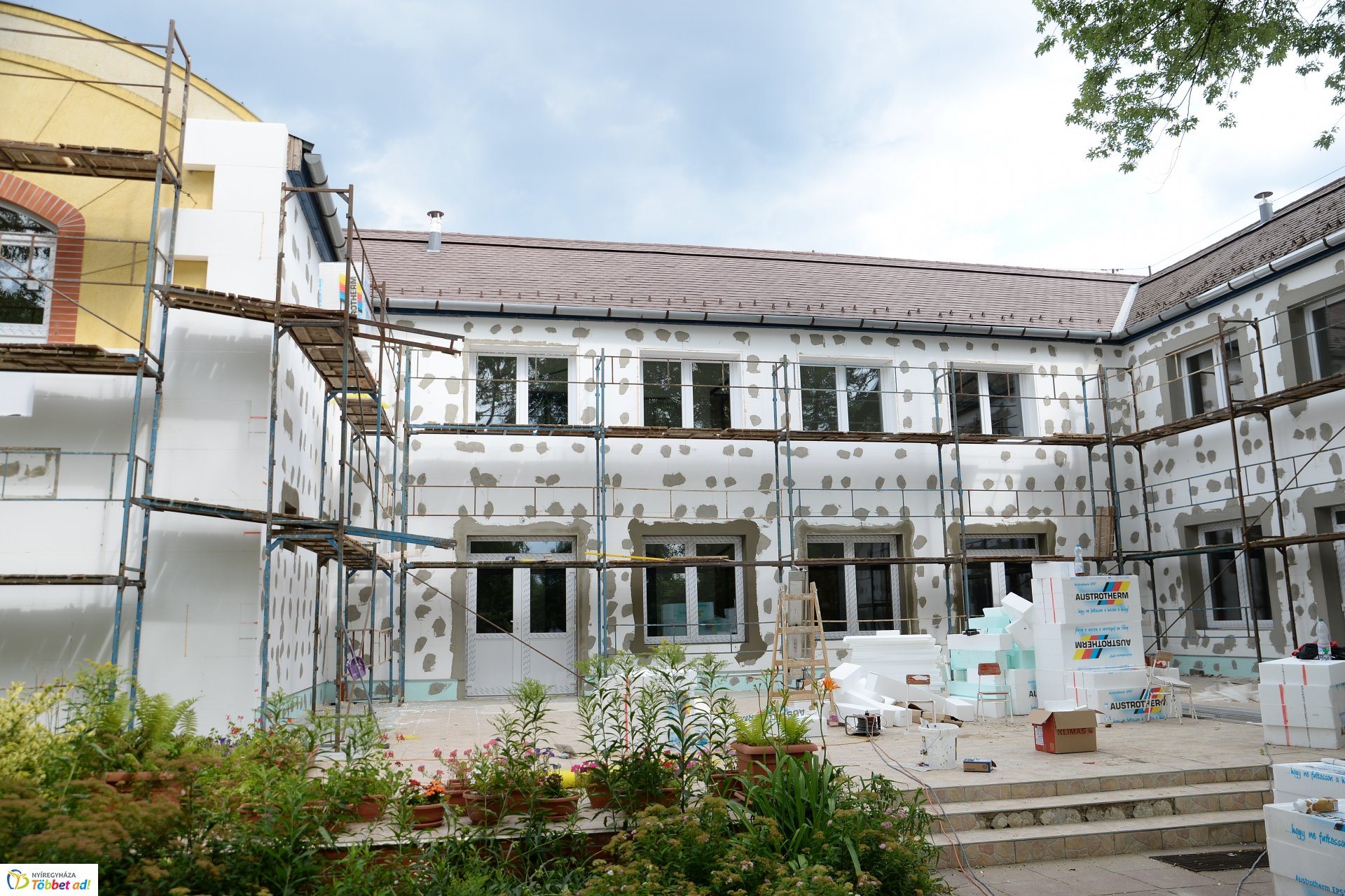 Szociális intézmények felújítási munkálatai Nyírszőlősön