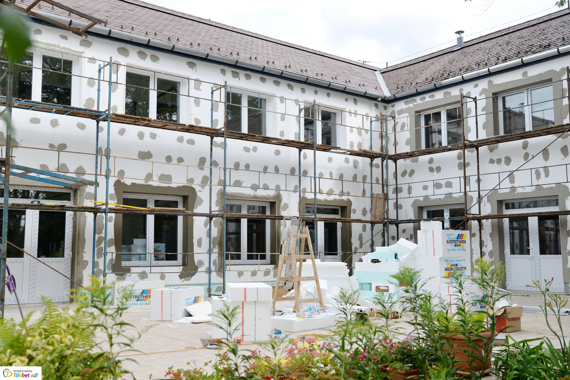 Szociális intézmények felújítási munkálatai Nyírszőlősön