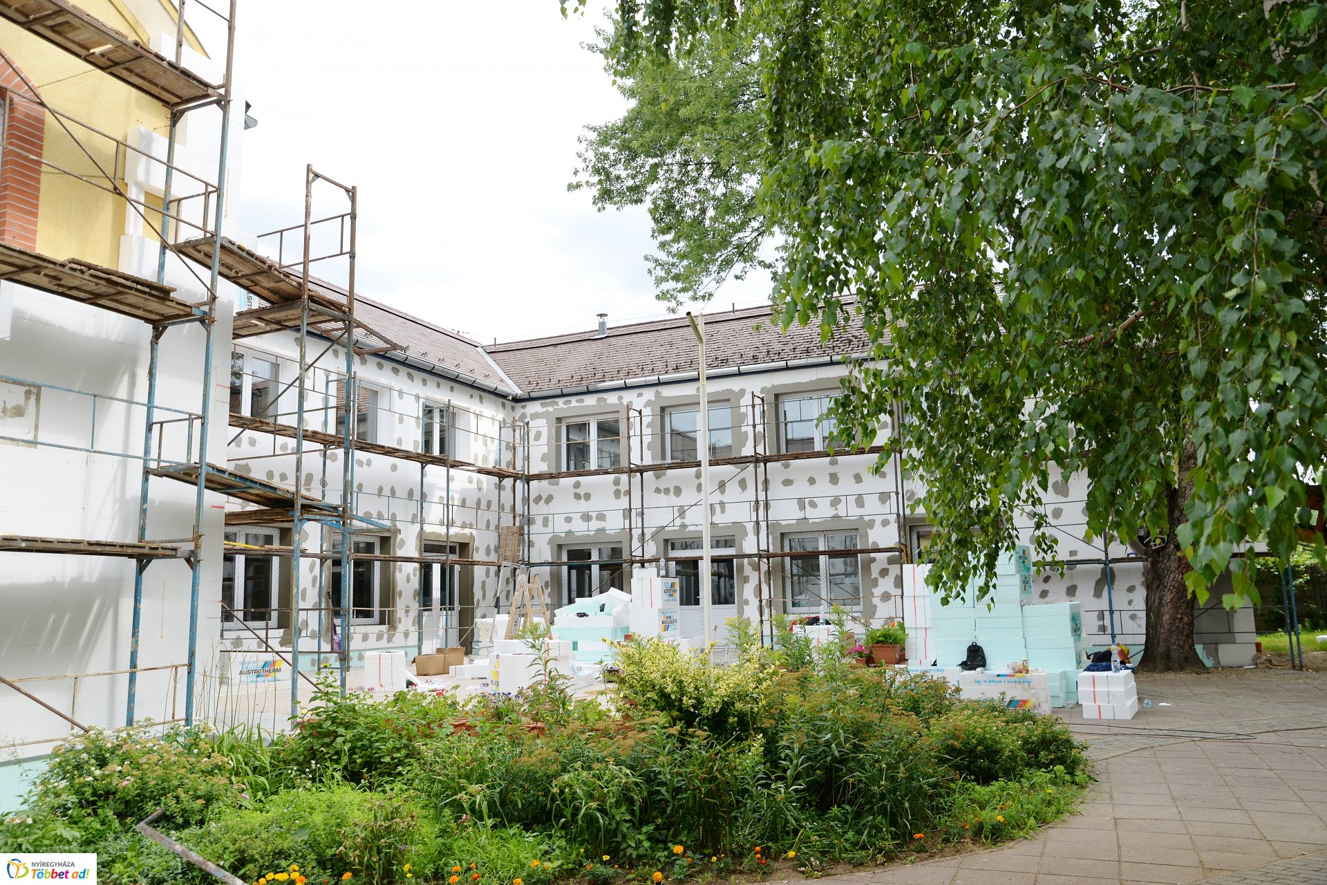 Szociális intézmények felújítási munkálatai Nyírszőlősön