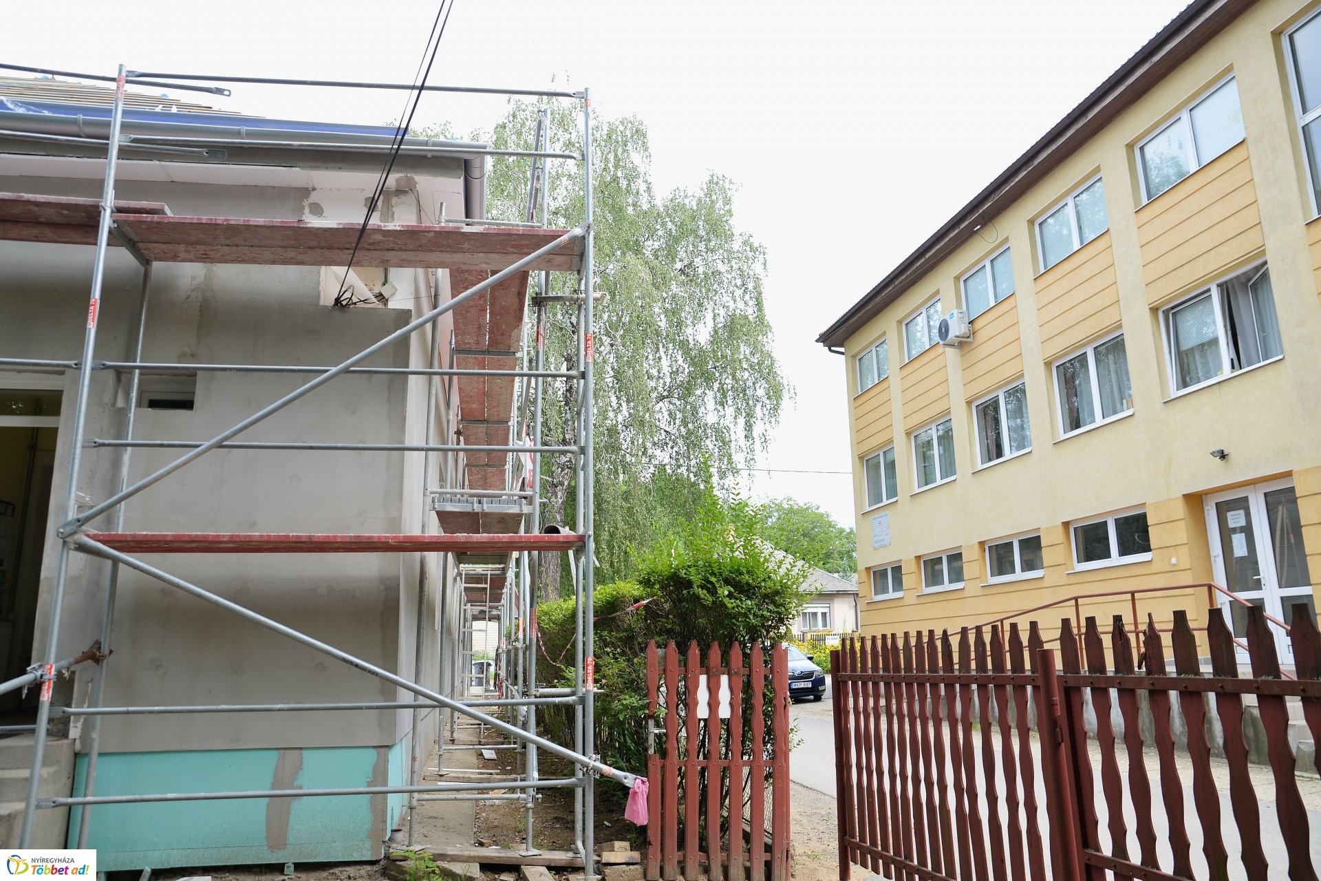 Szociális intézmények felújítási munkálatai Nyírszőlősön