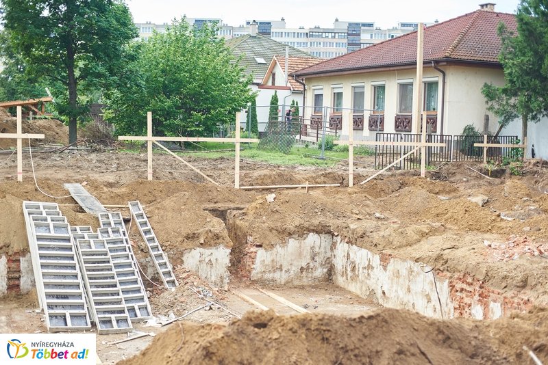 Szociális nappali ellátást nyújtó intézmény alapkőletétele
