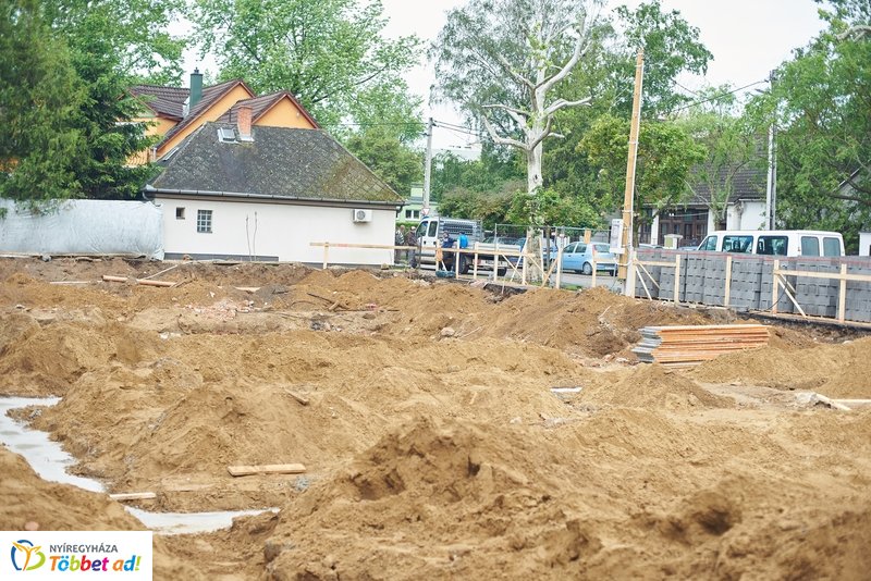 Szociális nappali ellátást nyújtó intézmény alapkőletétele