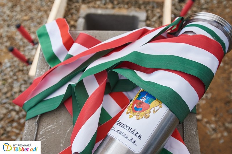 Szociális nappali ellátást nyújtó intézmény alapkőletétele