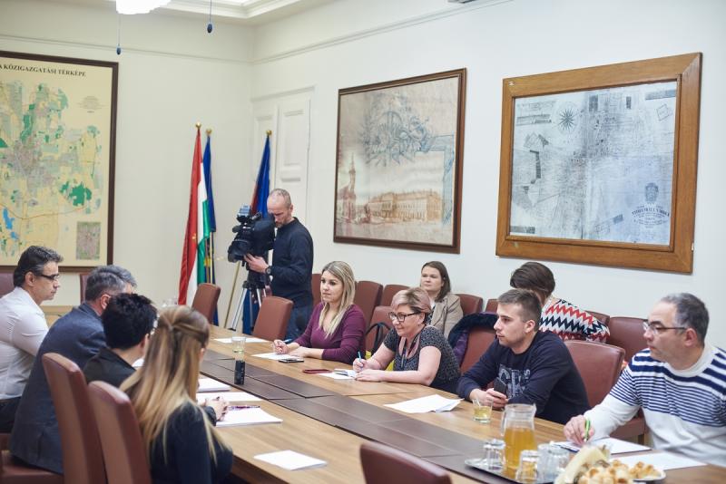 Szociális városrehabilitáció - sajtótájékoztató