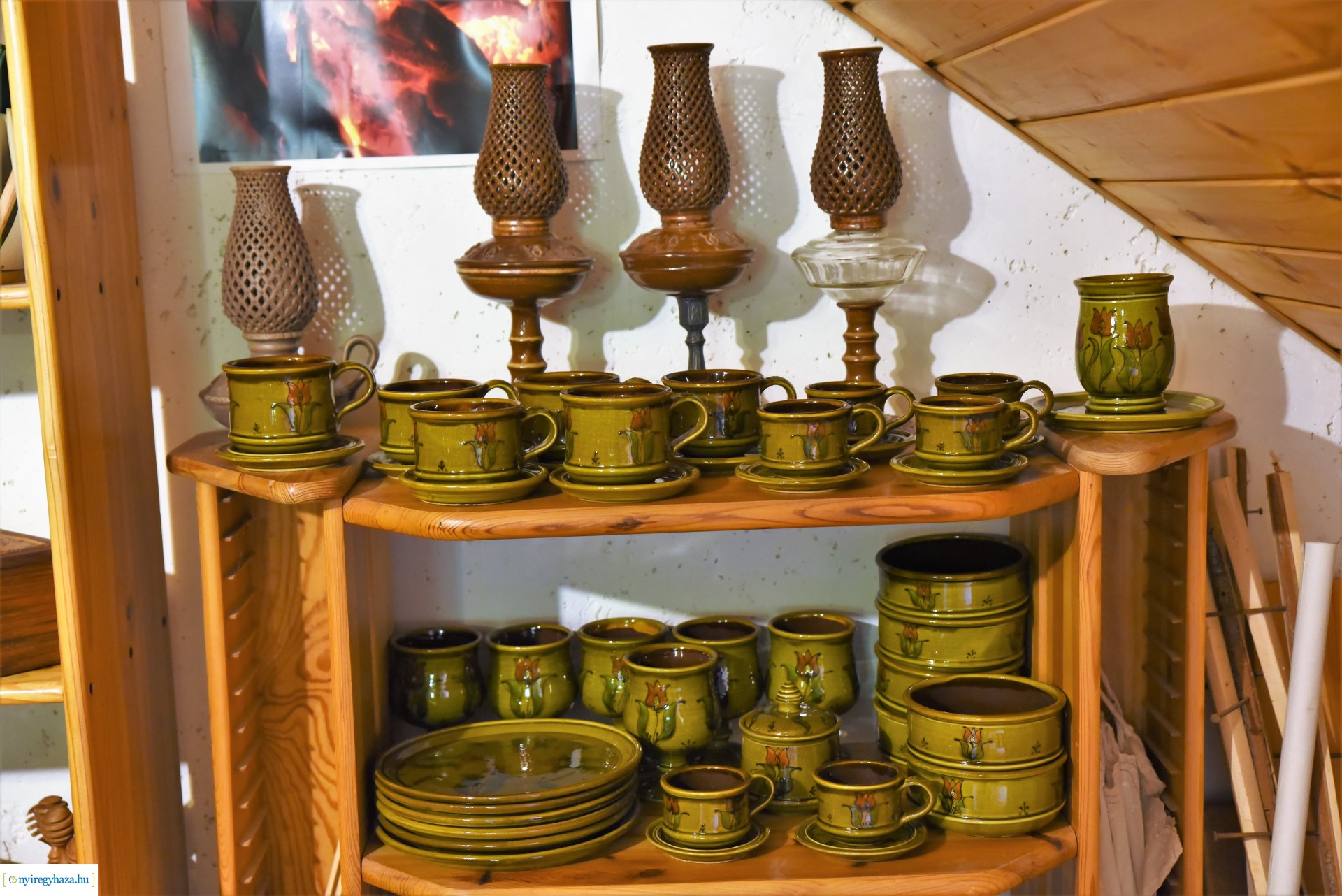 Szolanics Elvira kerámikus, népi iparművész szakkörében jártunk