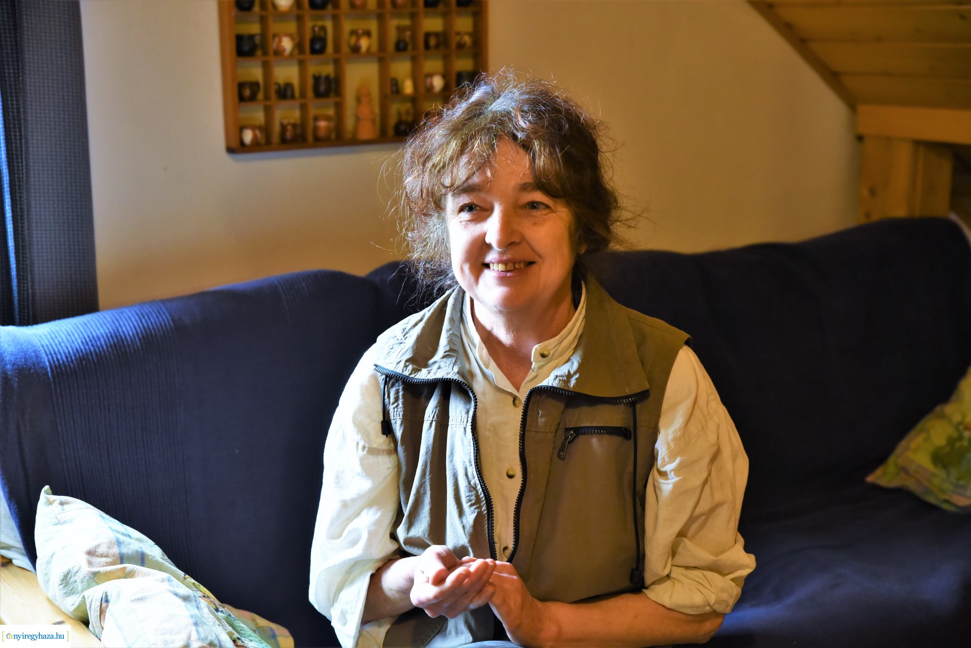 Szolanics Elvira kerámikus, népi iparművész szakkörében jártunk