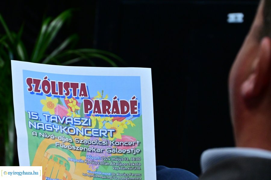 Szólista koncert tájékoztató