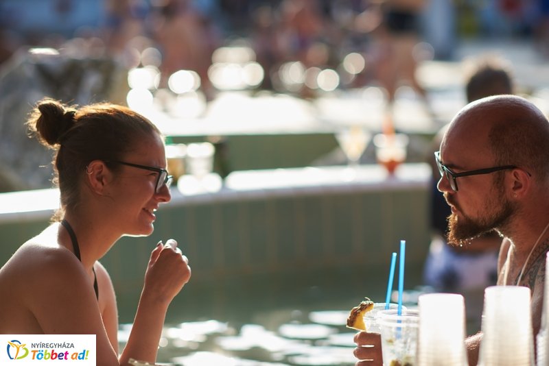 Szombat délután a strandon