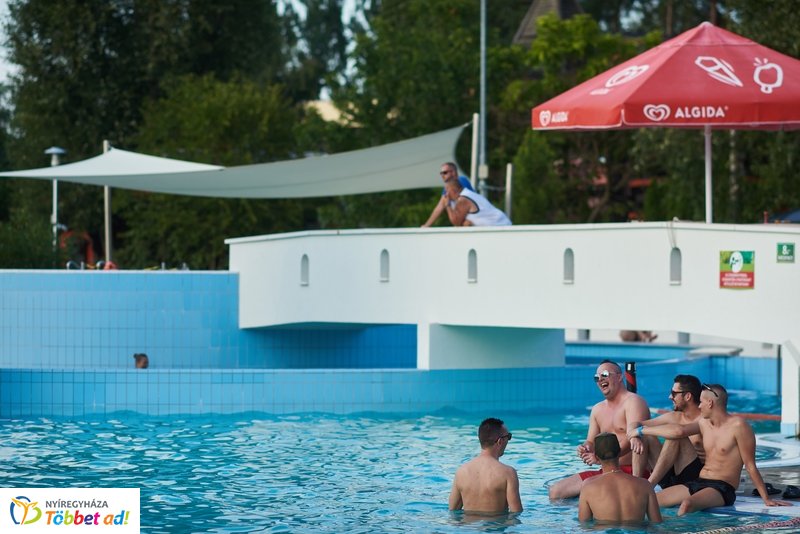 Szombat délután a strandon