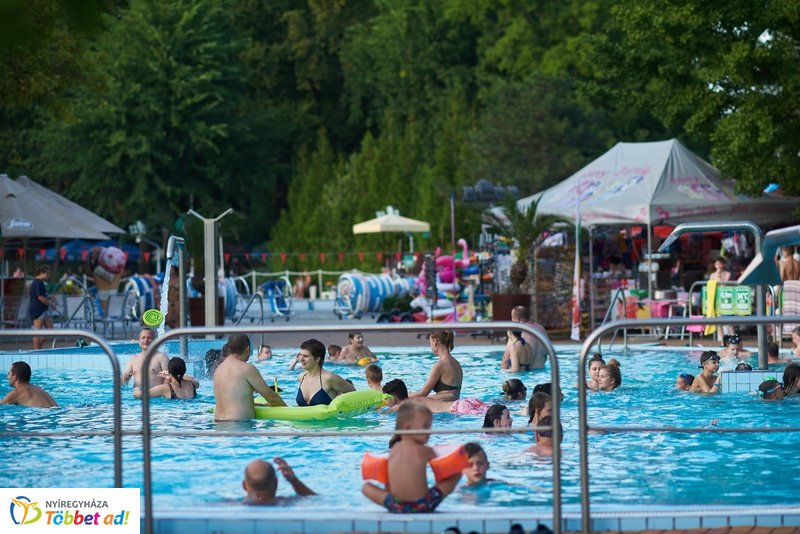Szombat délután a strandon