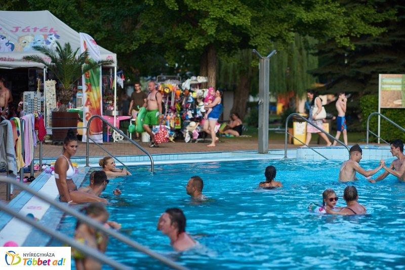 Szombat délután a strandon