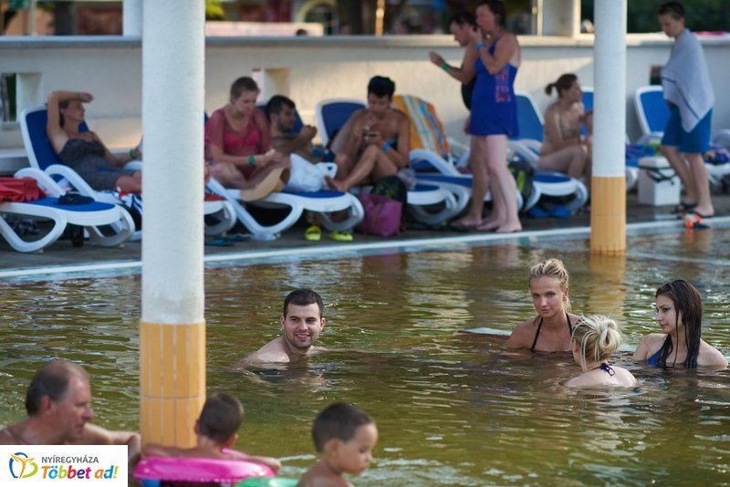 Szombat délután a strandon