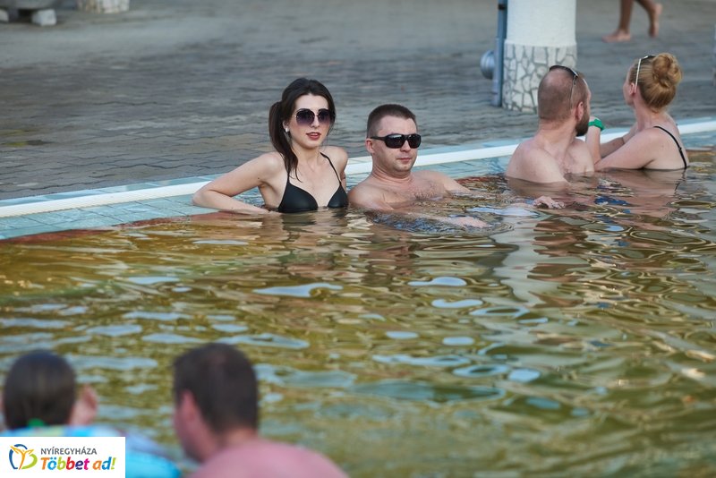 Szombat délután a strandon