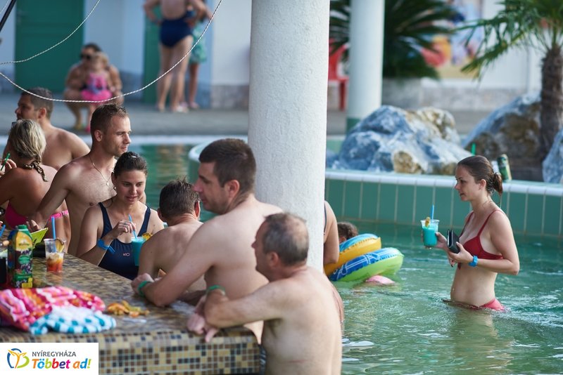 Szombat délután a strandon