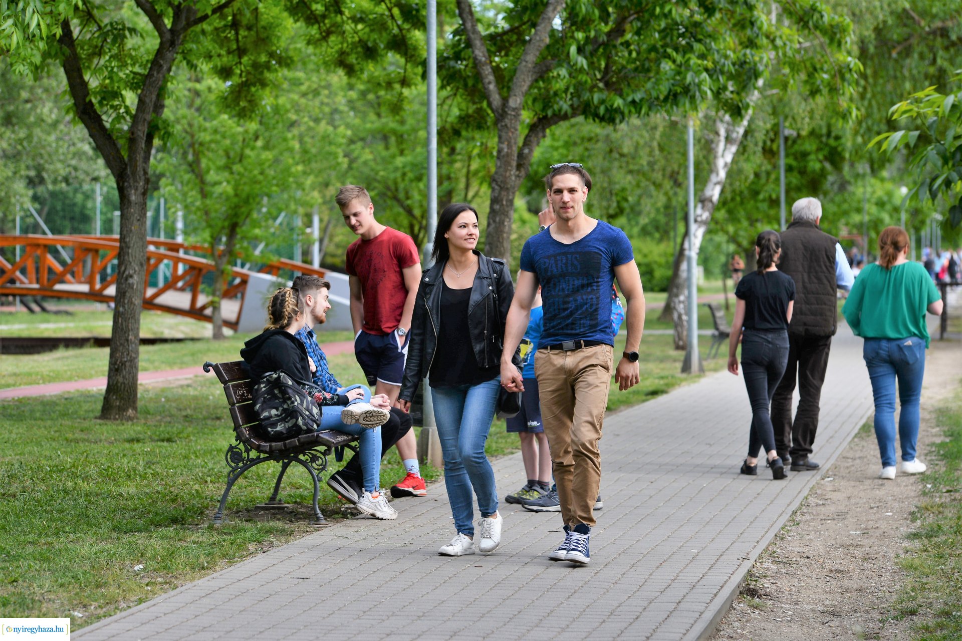 Szombat délután benépesült Sóstó