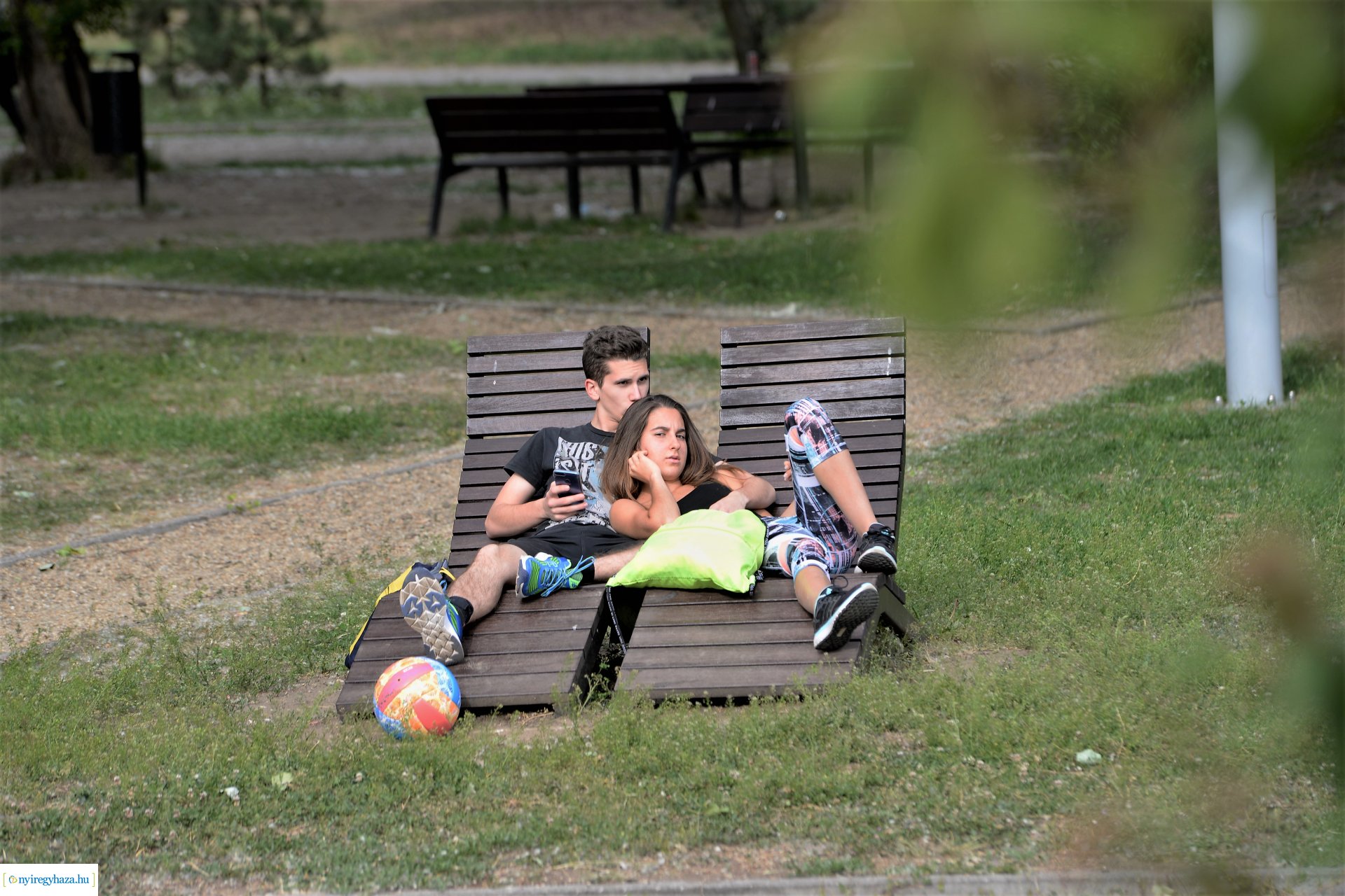 Szombat délután benépesült Sóstó