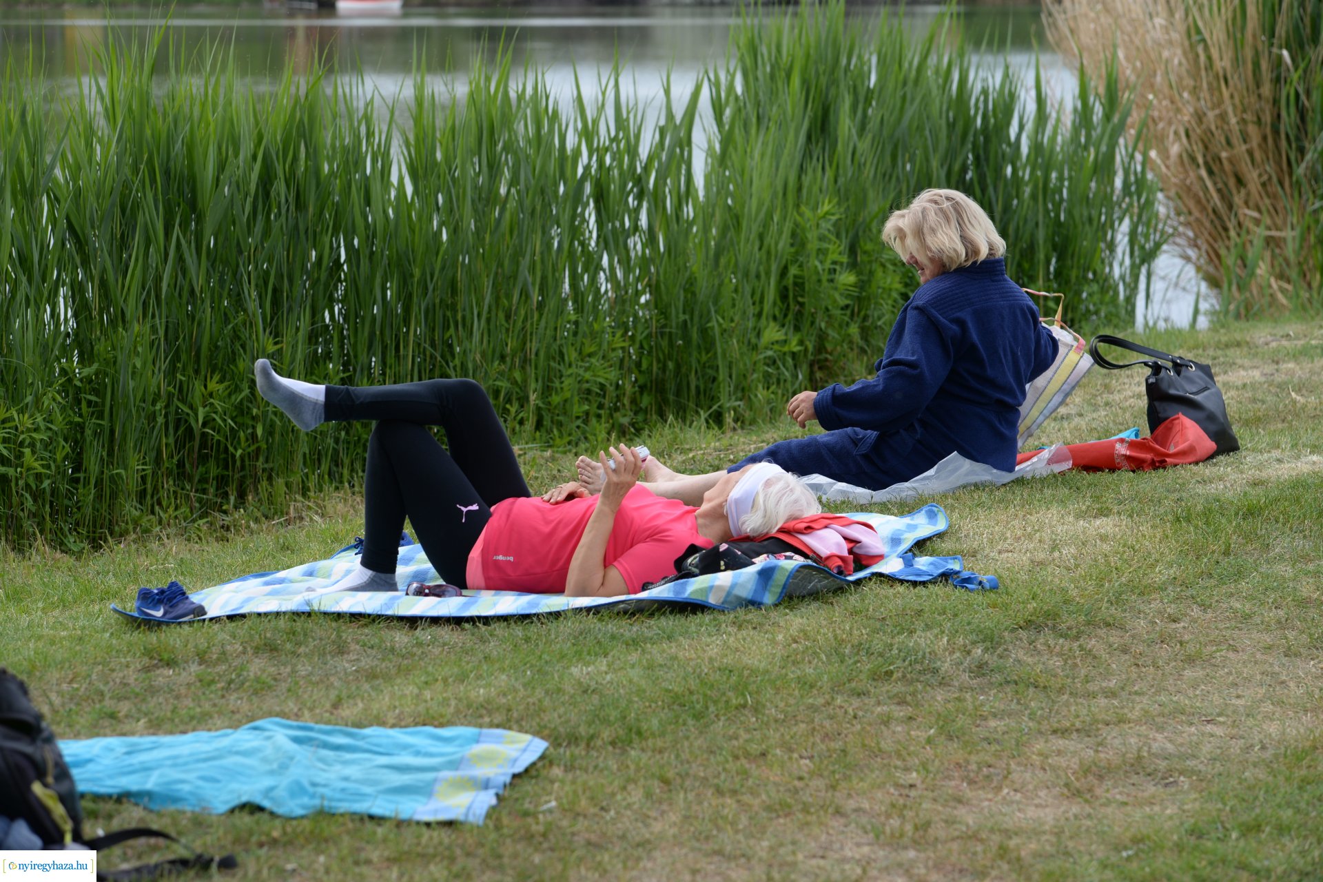 Szombat délután benépesült Sóstó