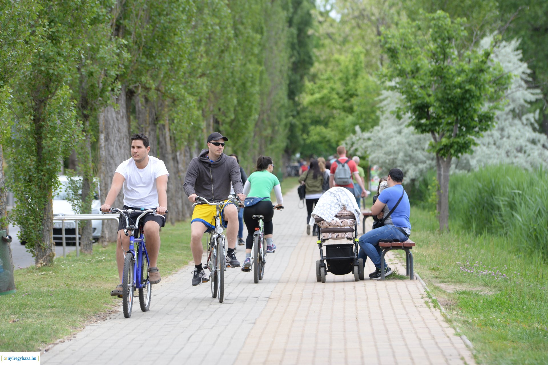 Szombat délután benépesült Sóstó