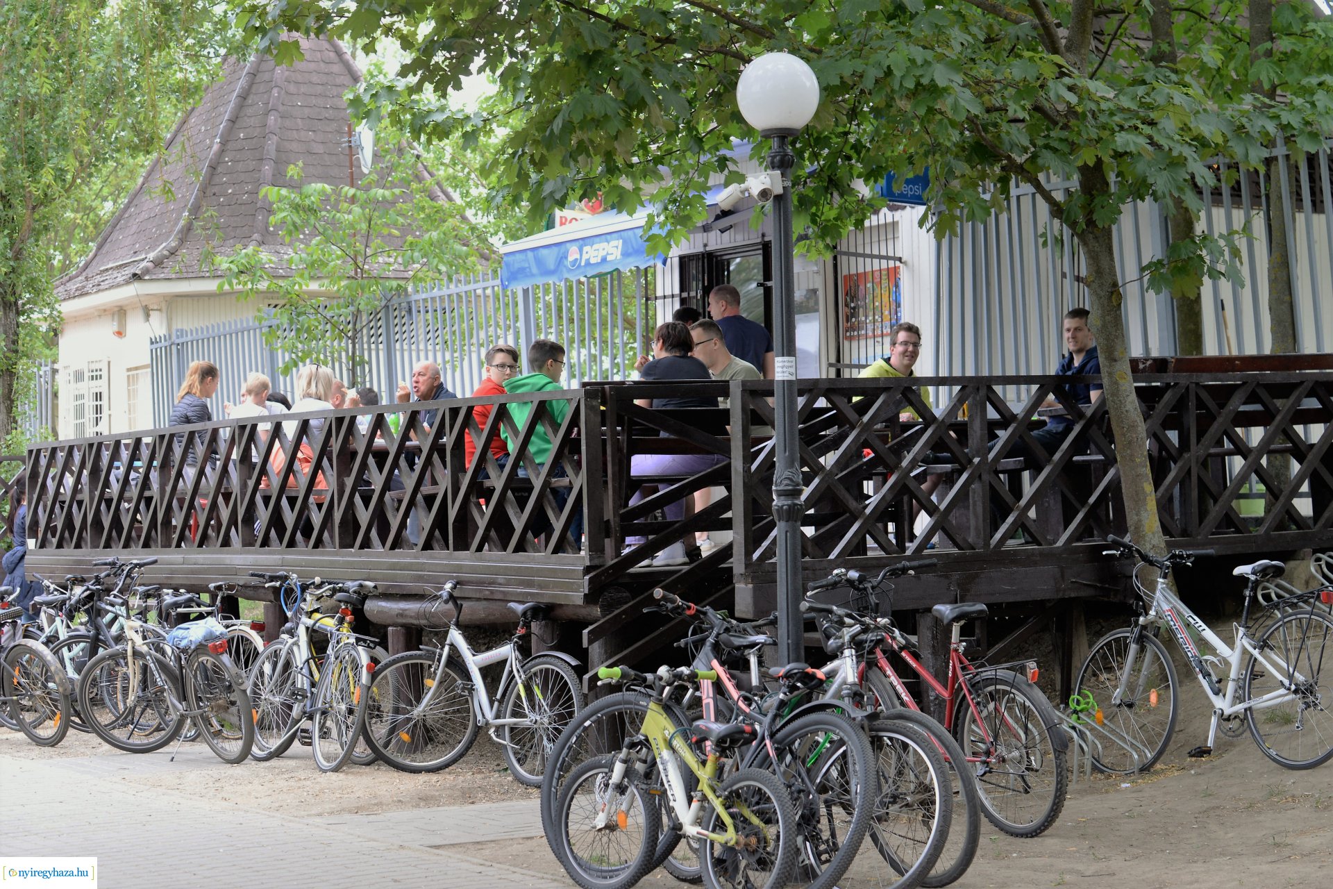 Szombat délután benépesült Sóstó