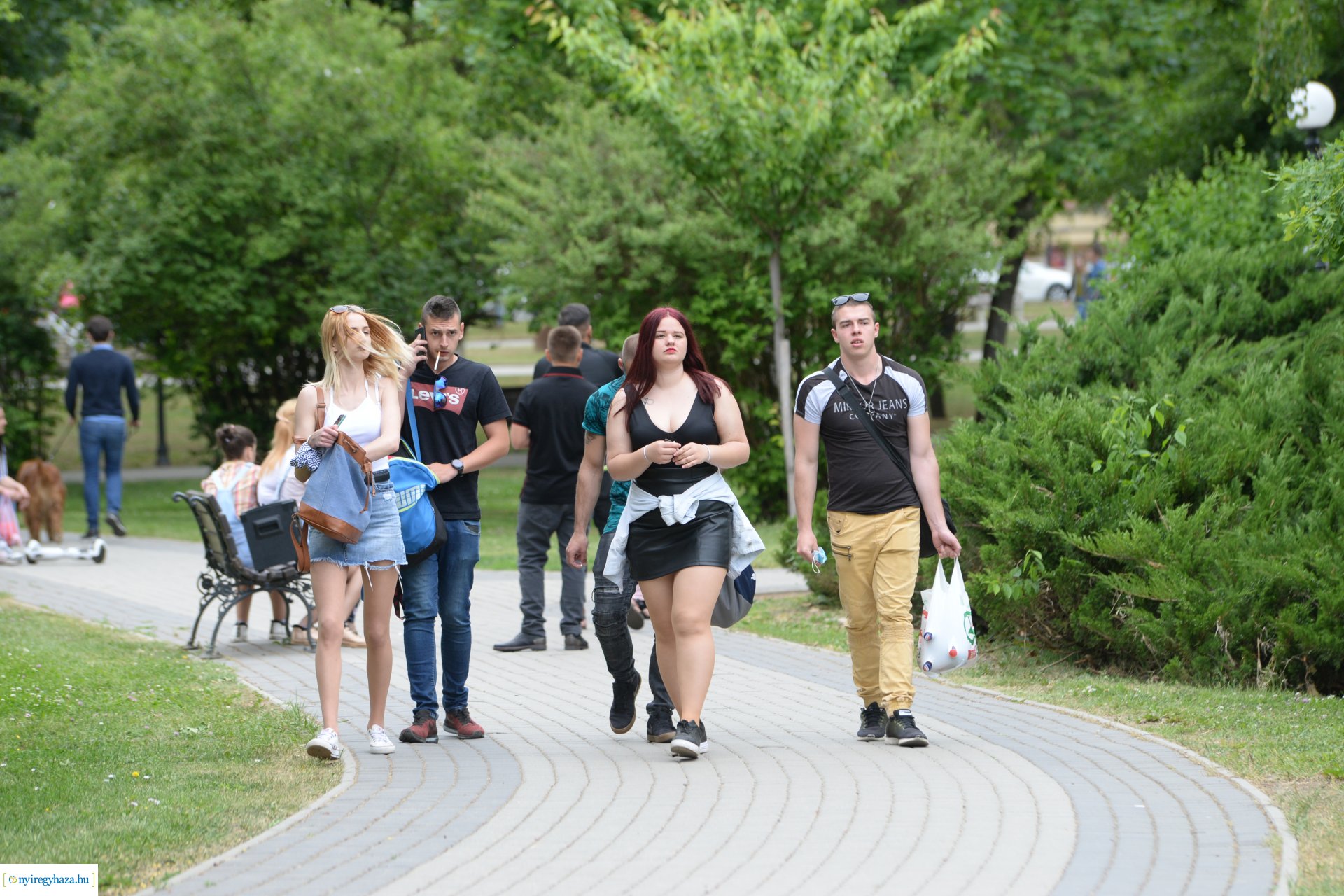 Szombat délután benépesült Sóstó