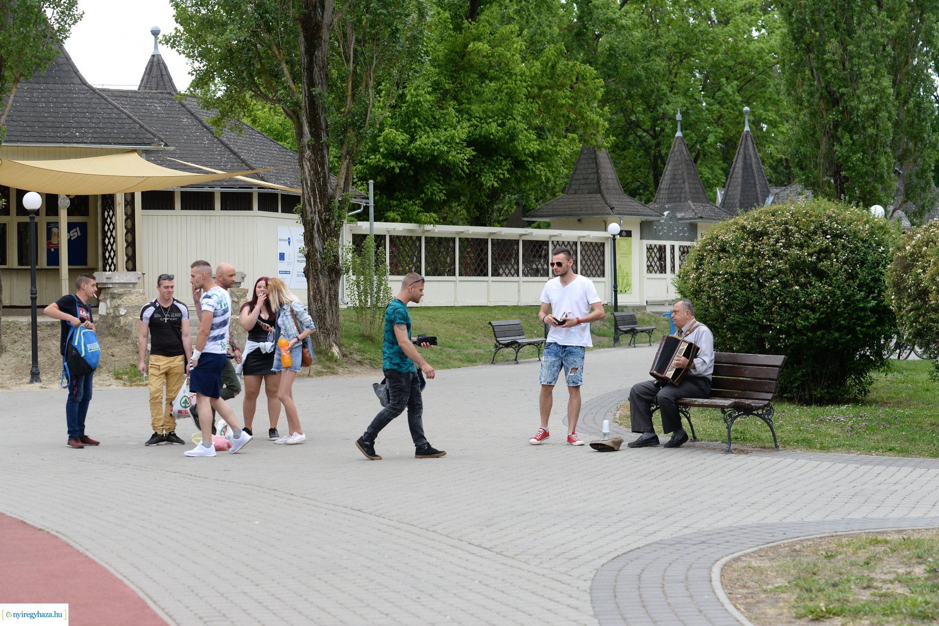 Szombat délután benépesült Sóstó